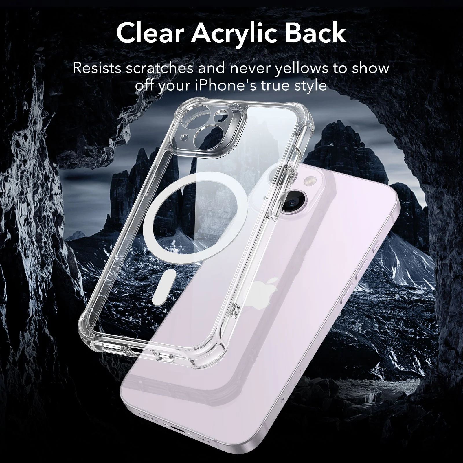 iPhone 14 Armor Tough Case (HaloLock) - Clear - Image 8