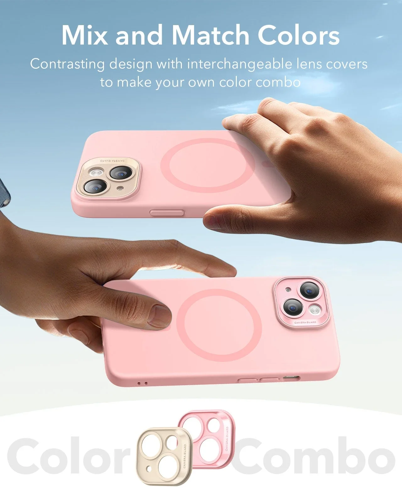 iPhone 14 Cloud Soft Case (HaloLock) - Pink - Image 6
