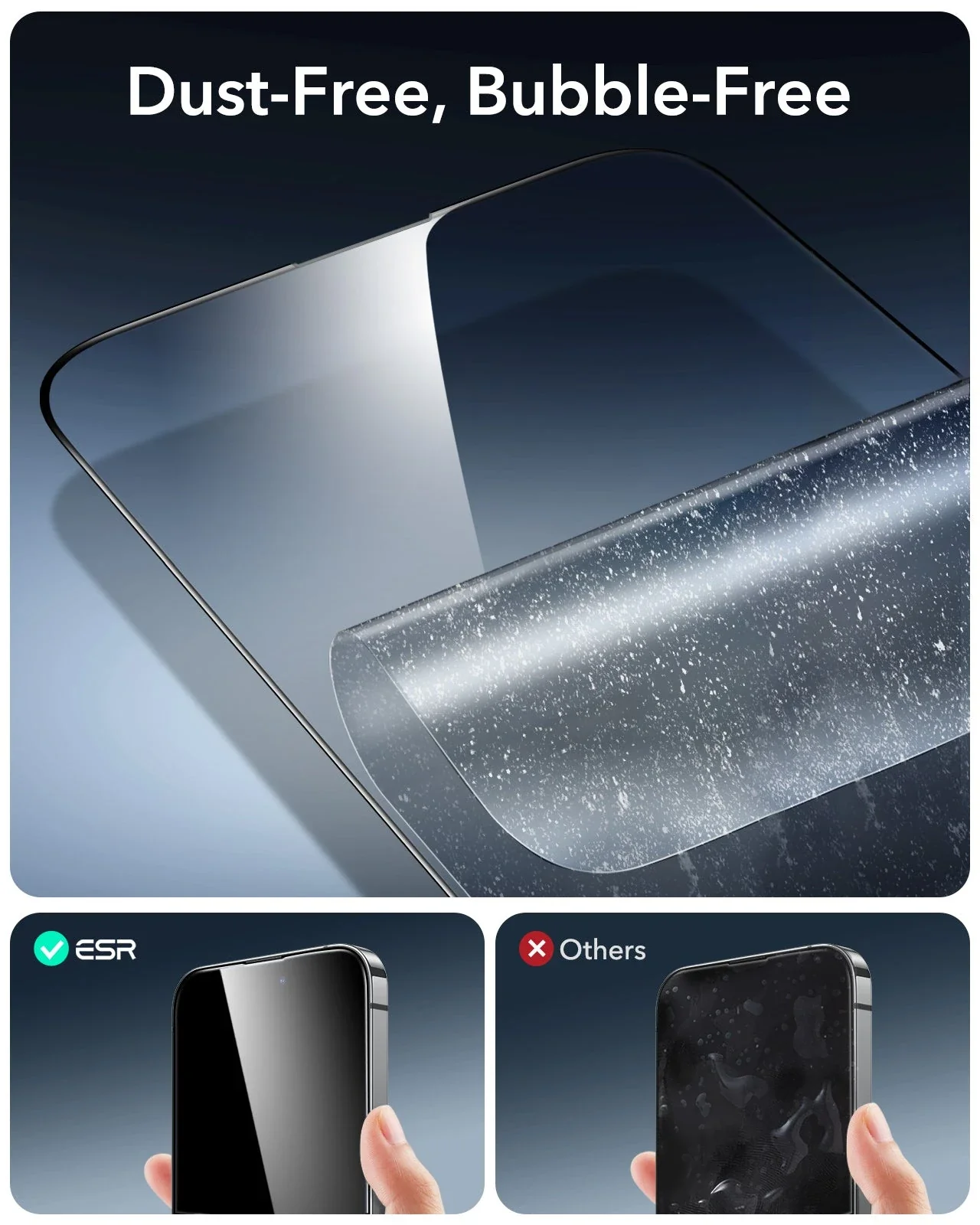 iPhone 14 Pro Max UltraFit Armorite Screen Protector - 3 Pack - Image 4