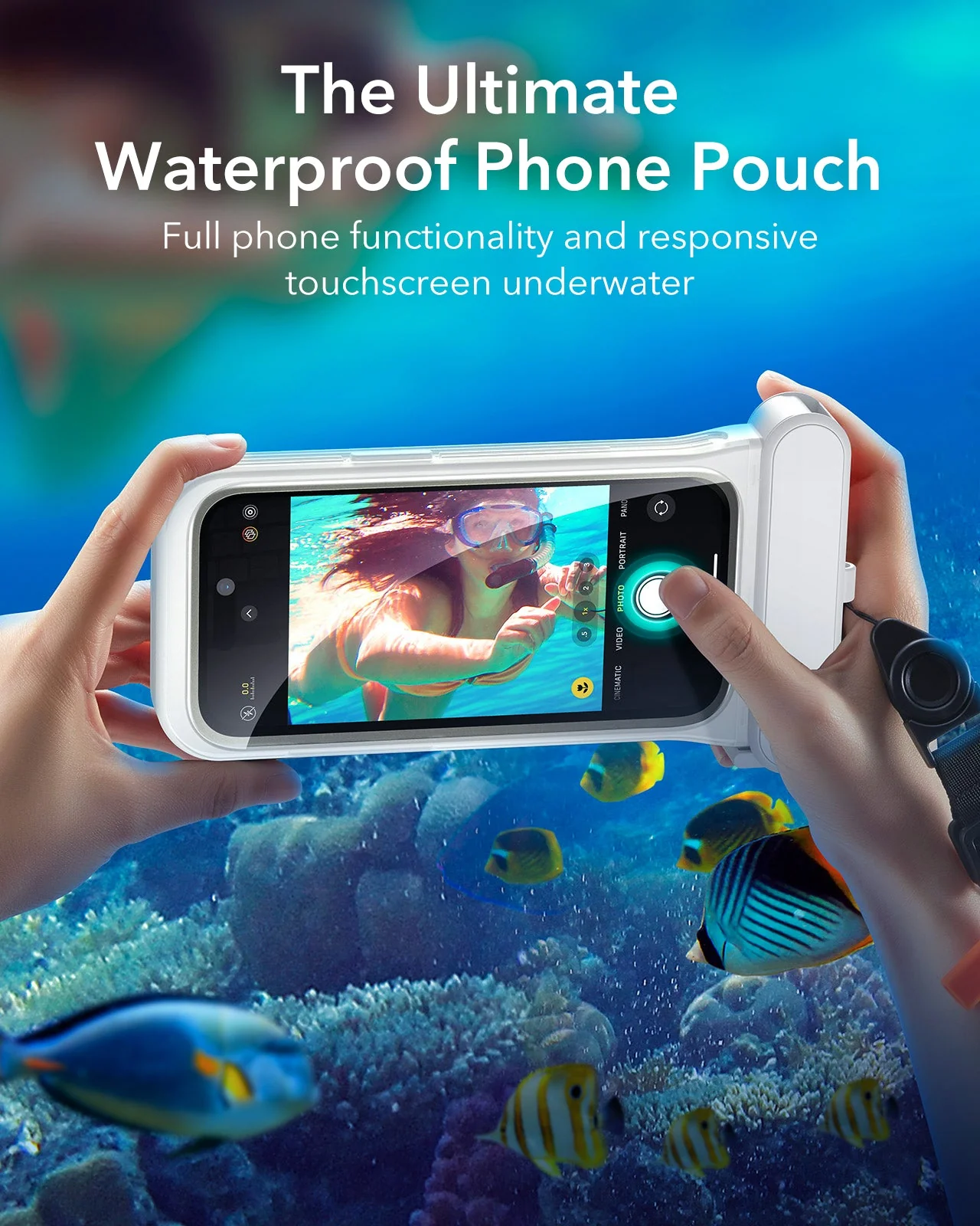iPhone 15 Pro/14 Pro/13 Pro Waterproof Phone Pouch Pro - Purple - 1 Pack - Image 3