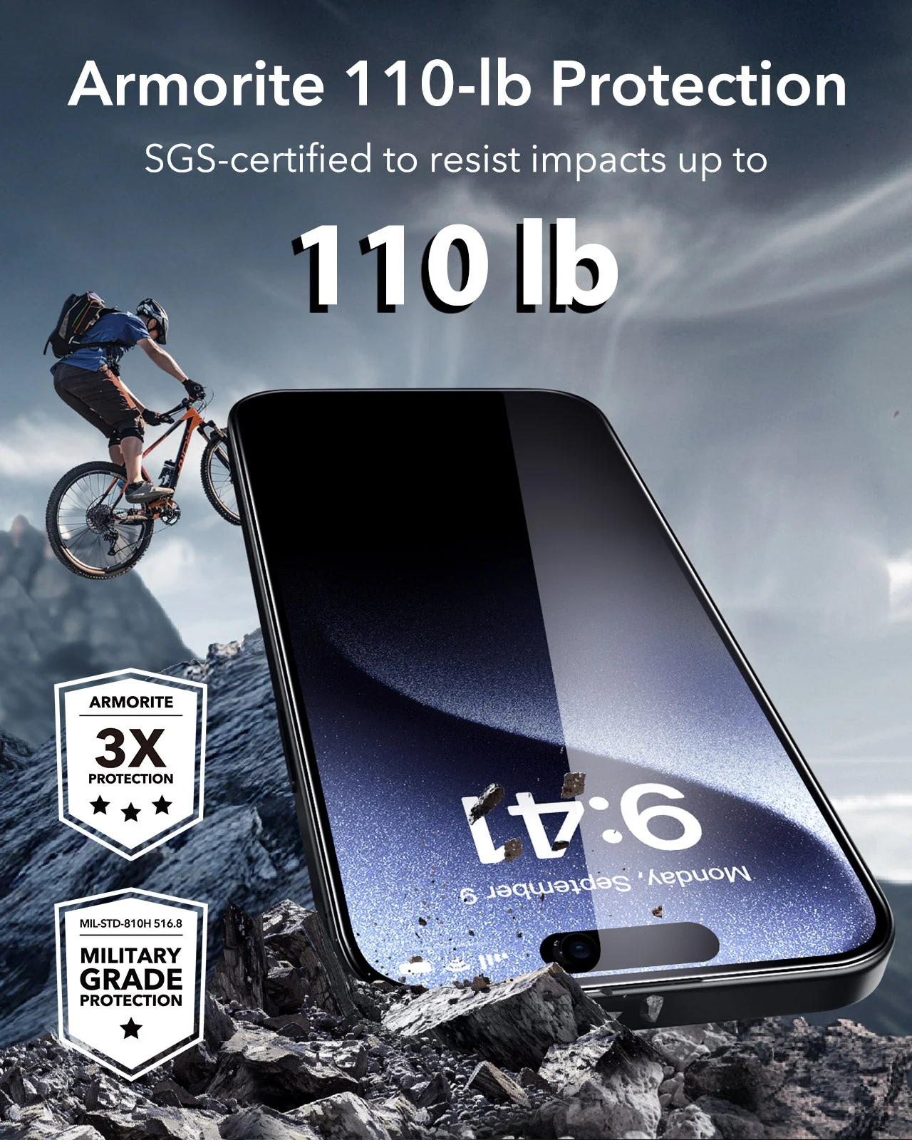 iPhone 15 Pro Max UltraFit Armorite Privacy Screen Protector - 3 Pack - Image 6