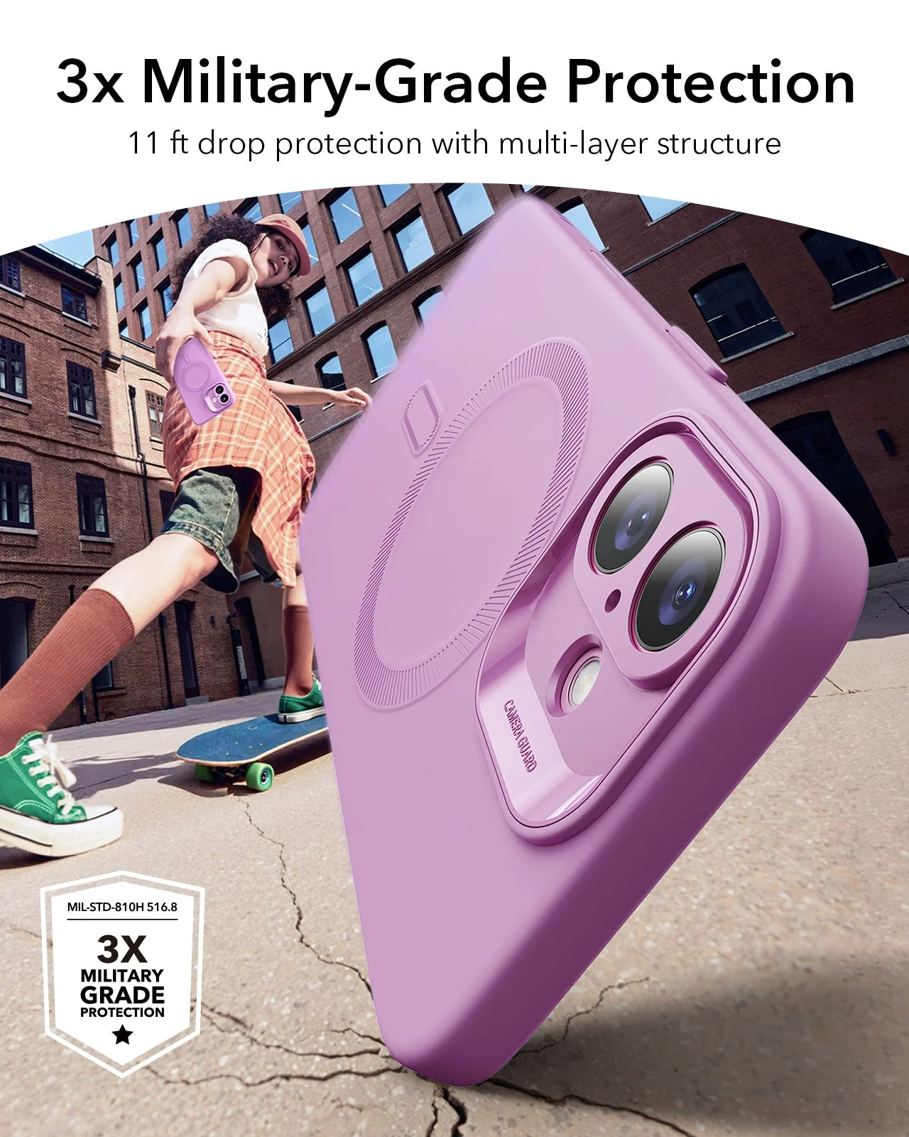 iPhone 16 Cloud Soft Magnetic Case (Camera Control) - Pink - Image 3