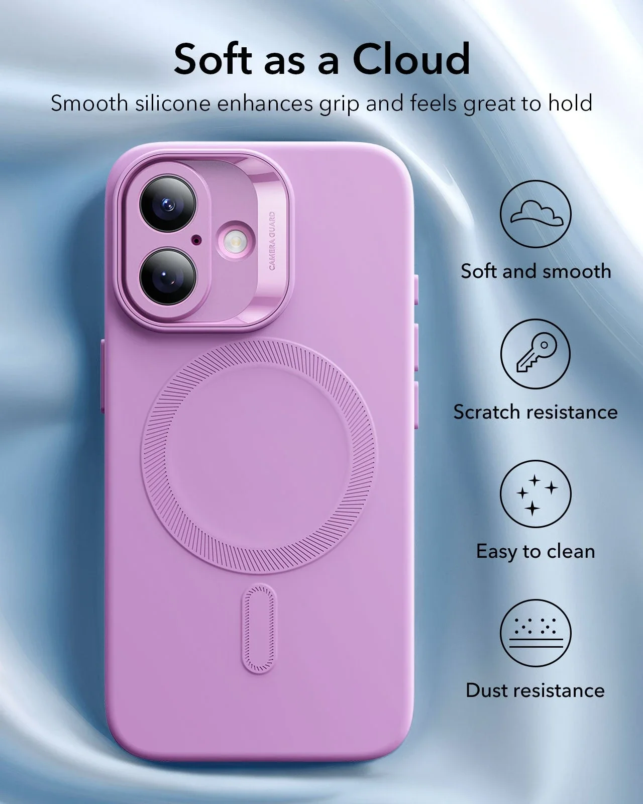iPhone 16 Cloud Soft Magnetic Case (Camera Control) - Pink - Image 5