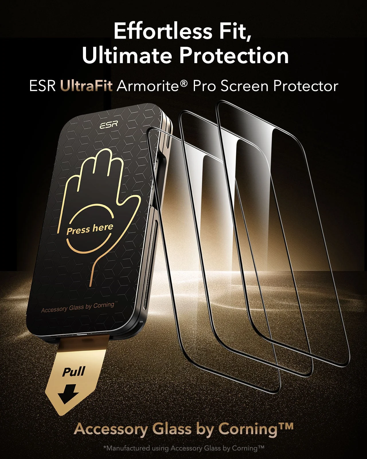iPhone 16/15 UltraFit Armorite®️ Pro Screen Protector - 3 Pack - Image 2