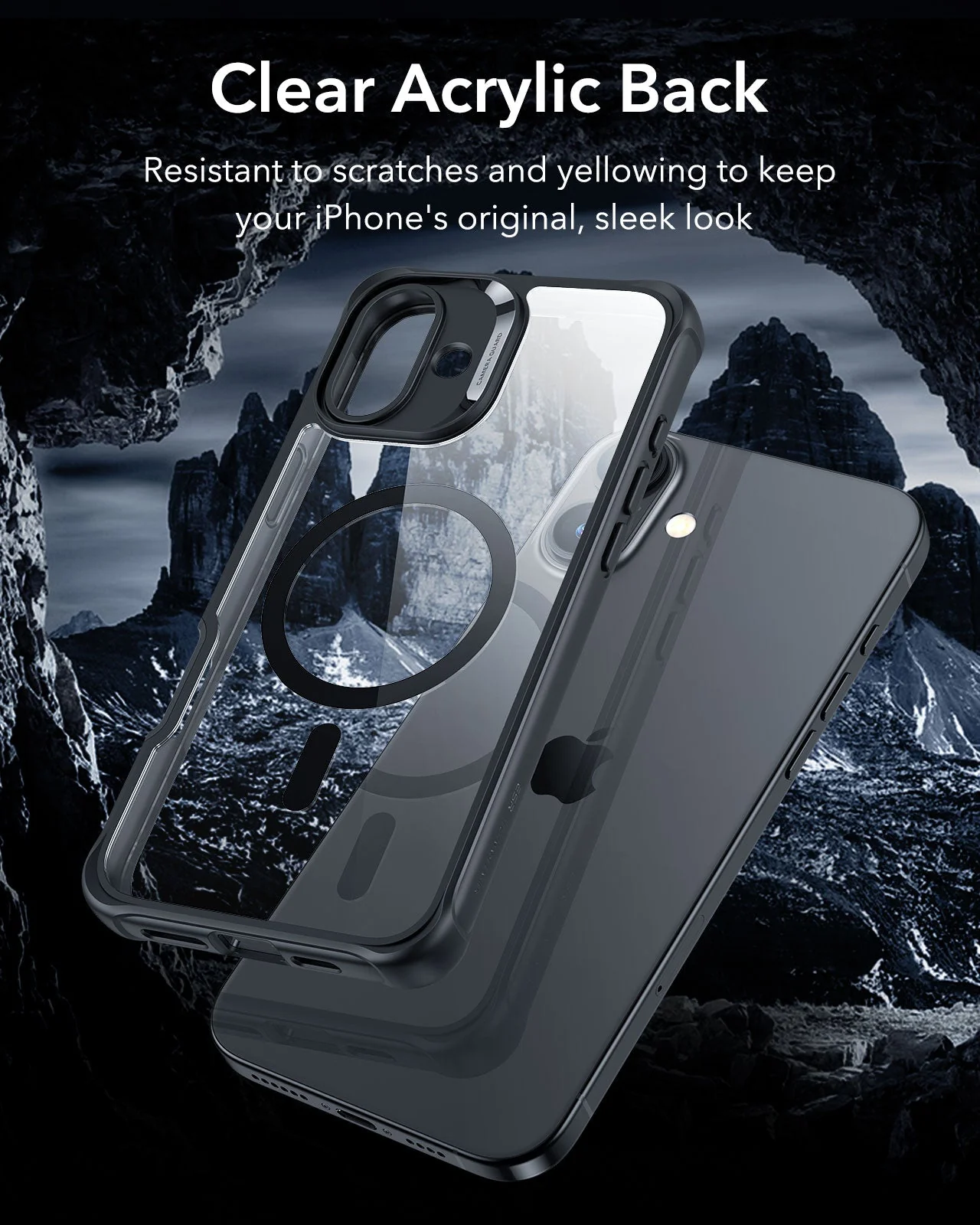 iPhone 16 Plus Armor Tough Case (HaloLock) - Clear - Image 8