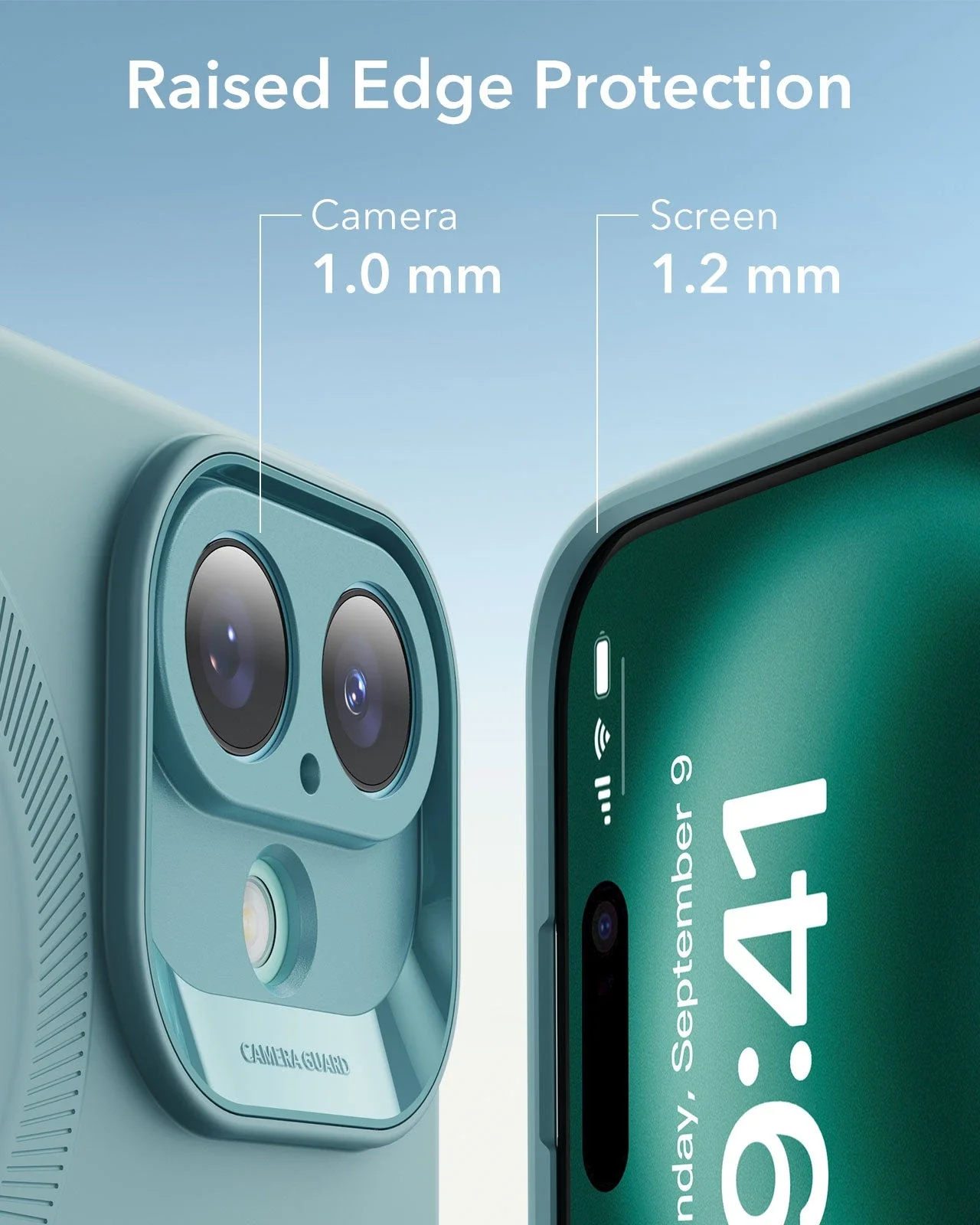 iPhone 16 Plus Cloud Soft Magnetic Case (Camera Control) - Teal - Image 8