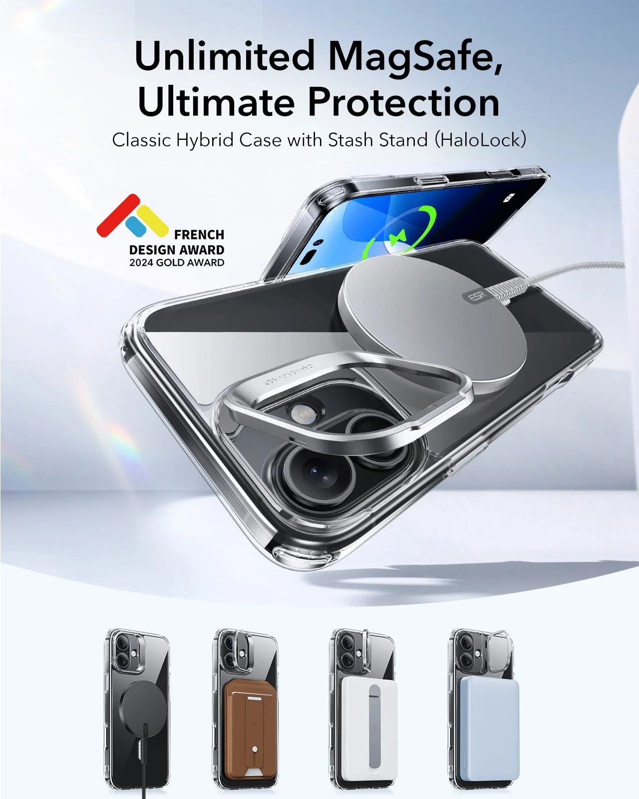 iPhone 16 Plus Everyday-Carry Bundle - Clear Black - Image 2