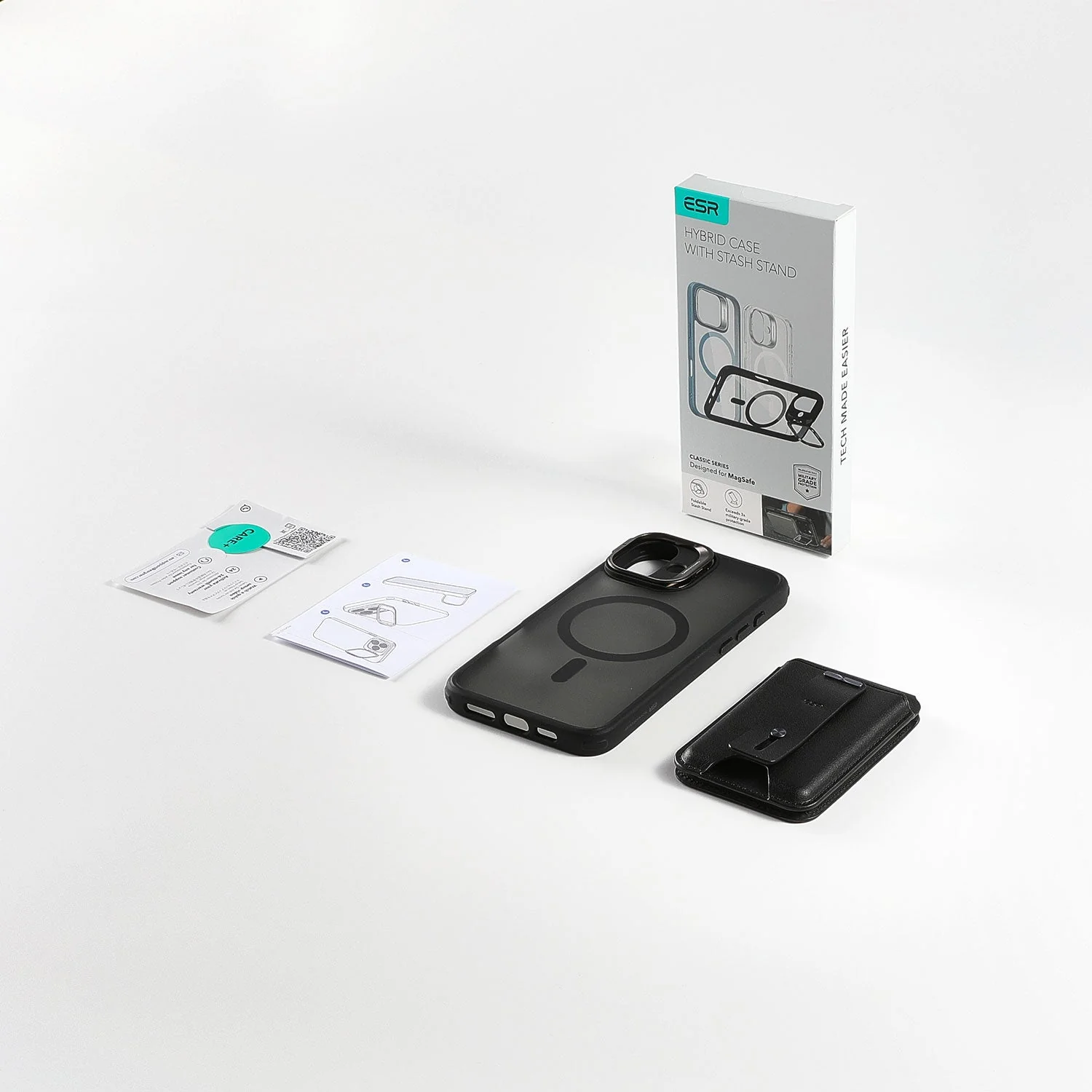 iPhone 16 Pro Everyday-Carry Bundle - Clear Black - Image 7