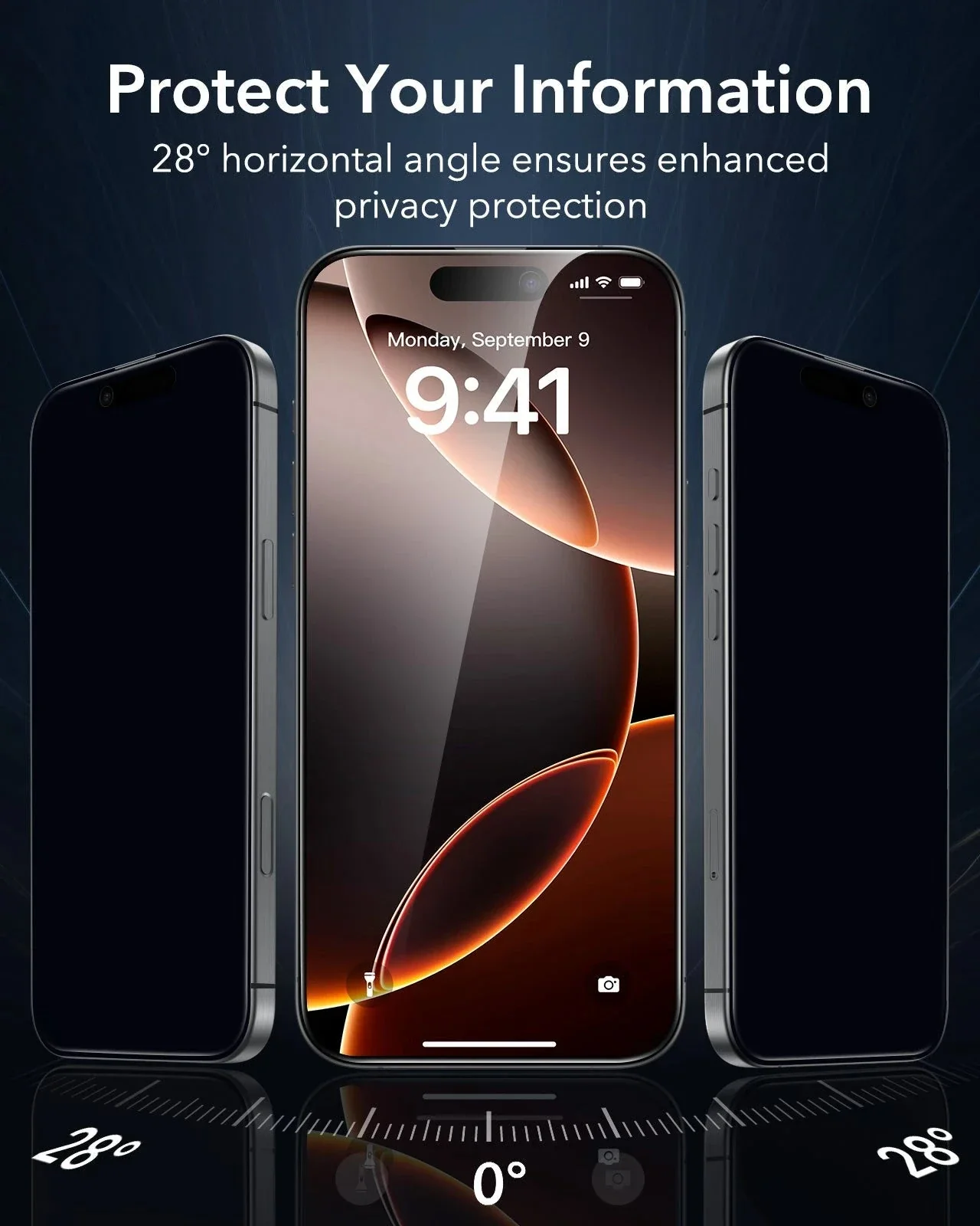 iPhone 16 Pro Max UltraFit Armorite Privacy Screen Protector - 3 Pack - Image 3