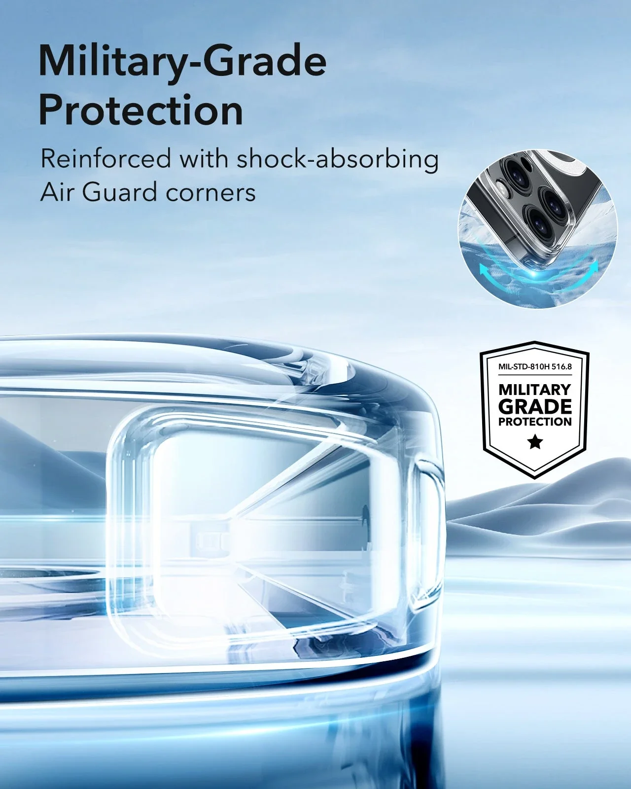 iPhone 16 Pro Max Zero Clear Case (HaloLock) - Clear - Image 6