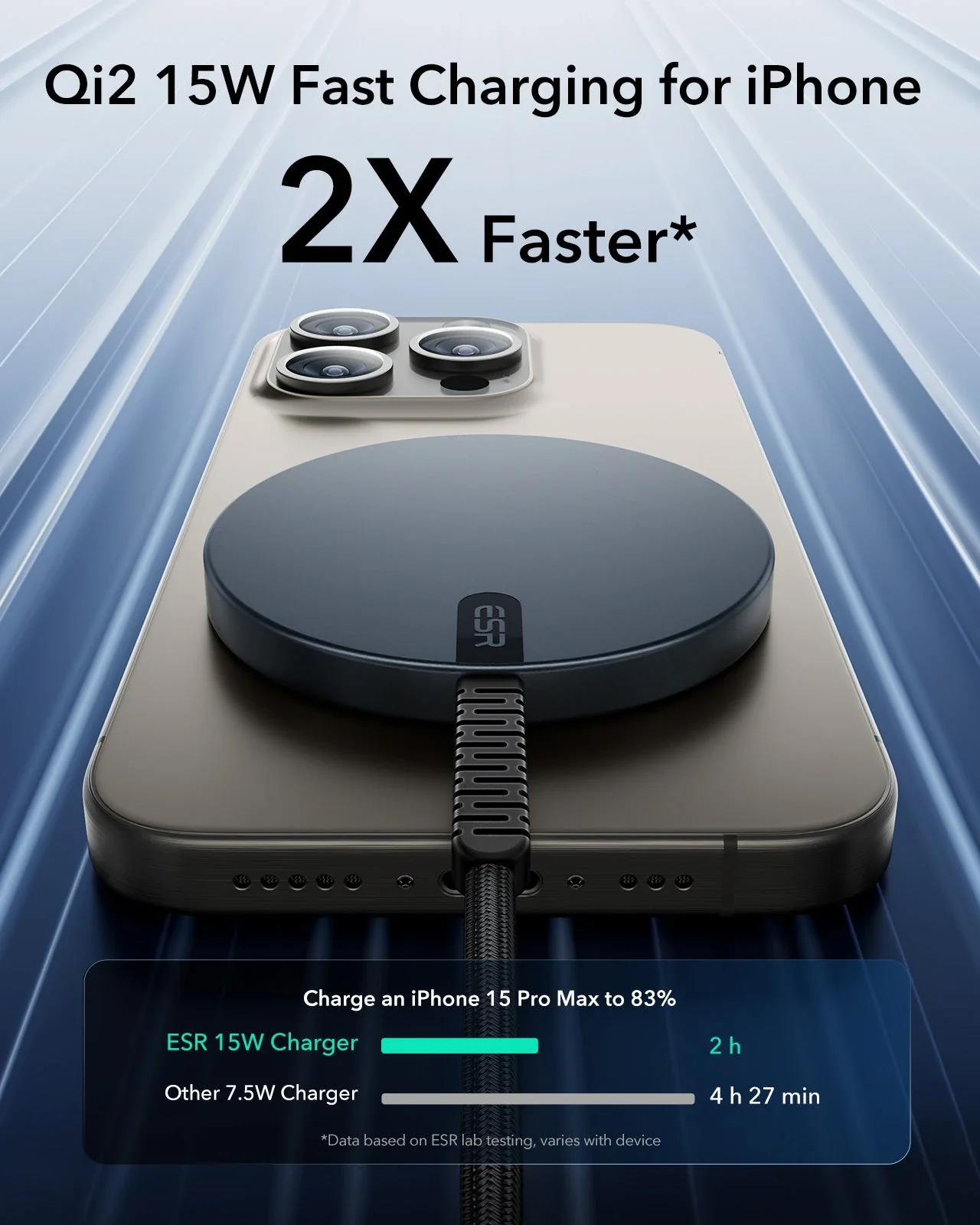 iPhone 16 Pro Wireless Charging Bundle - Clear - Image 7