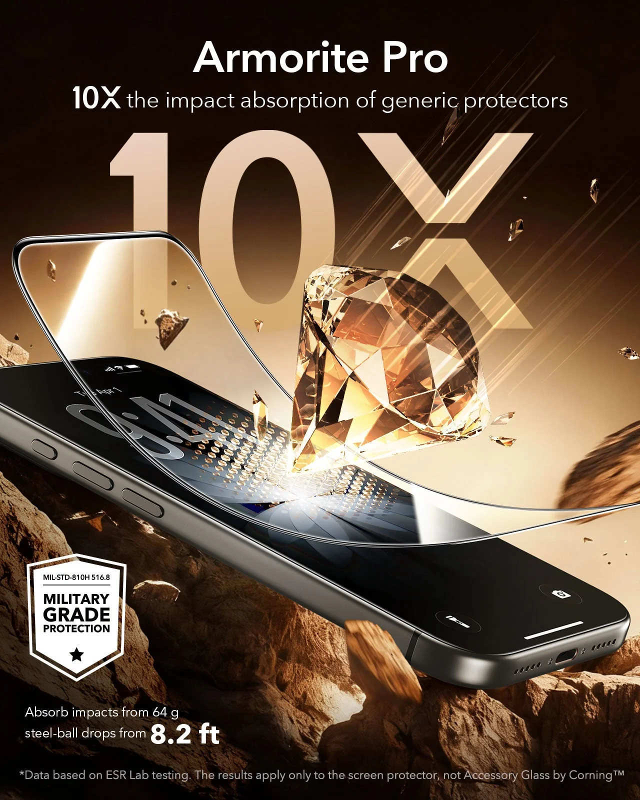 iPhone 17 UltraFit Armorite®️ Pro Screen Protector - 3 Pack - Image 4