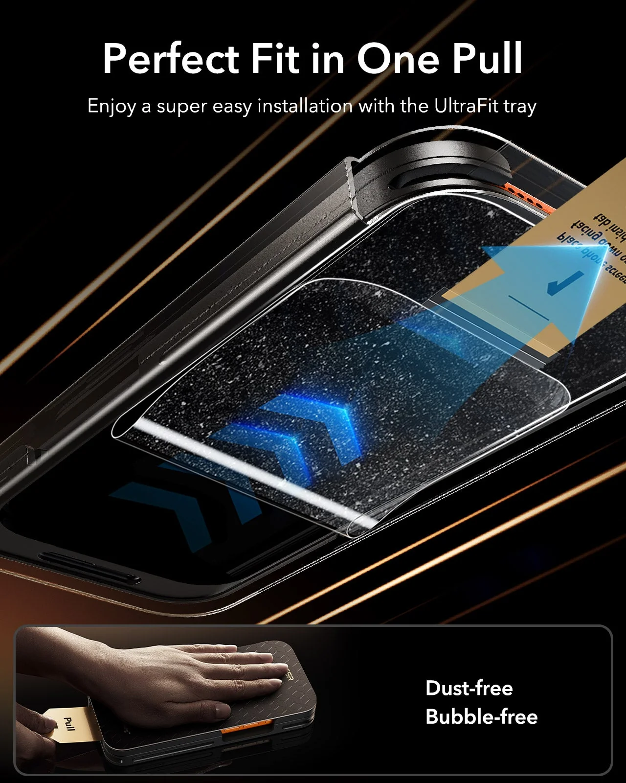 iPhone 17 Pro UltraFit Armorite®️ Pro Screen Protector - 3 Pack - Image 5