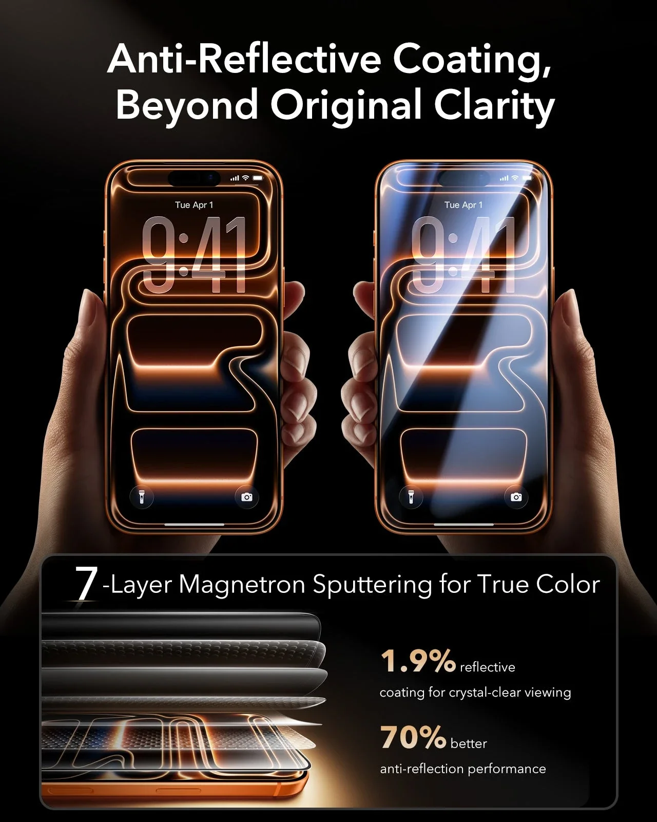 iPhone 17 Pro UltraFit Armorite®️ Pro Screen Protector - 3 Pack - Image 6