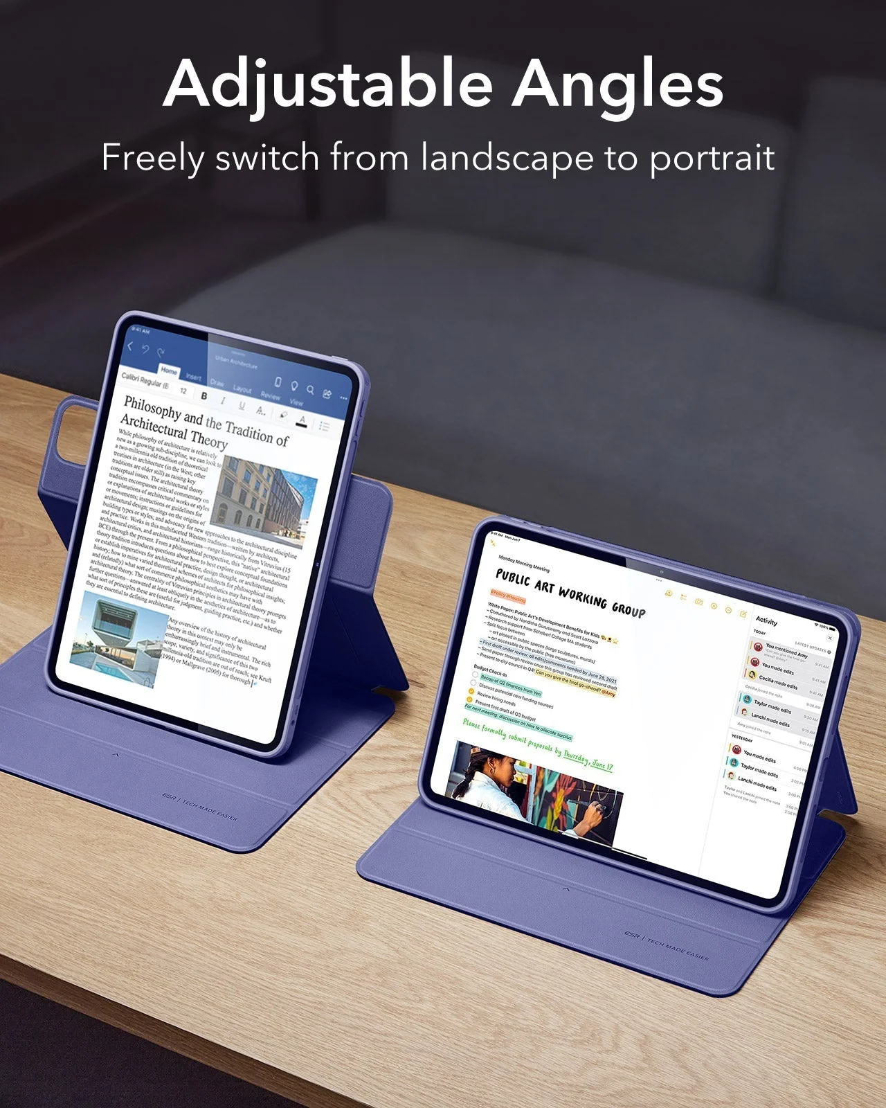 iPad Pro 11ʺ (2025) Rebound Transformation Bundle - Lavender - Image 5