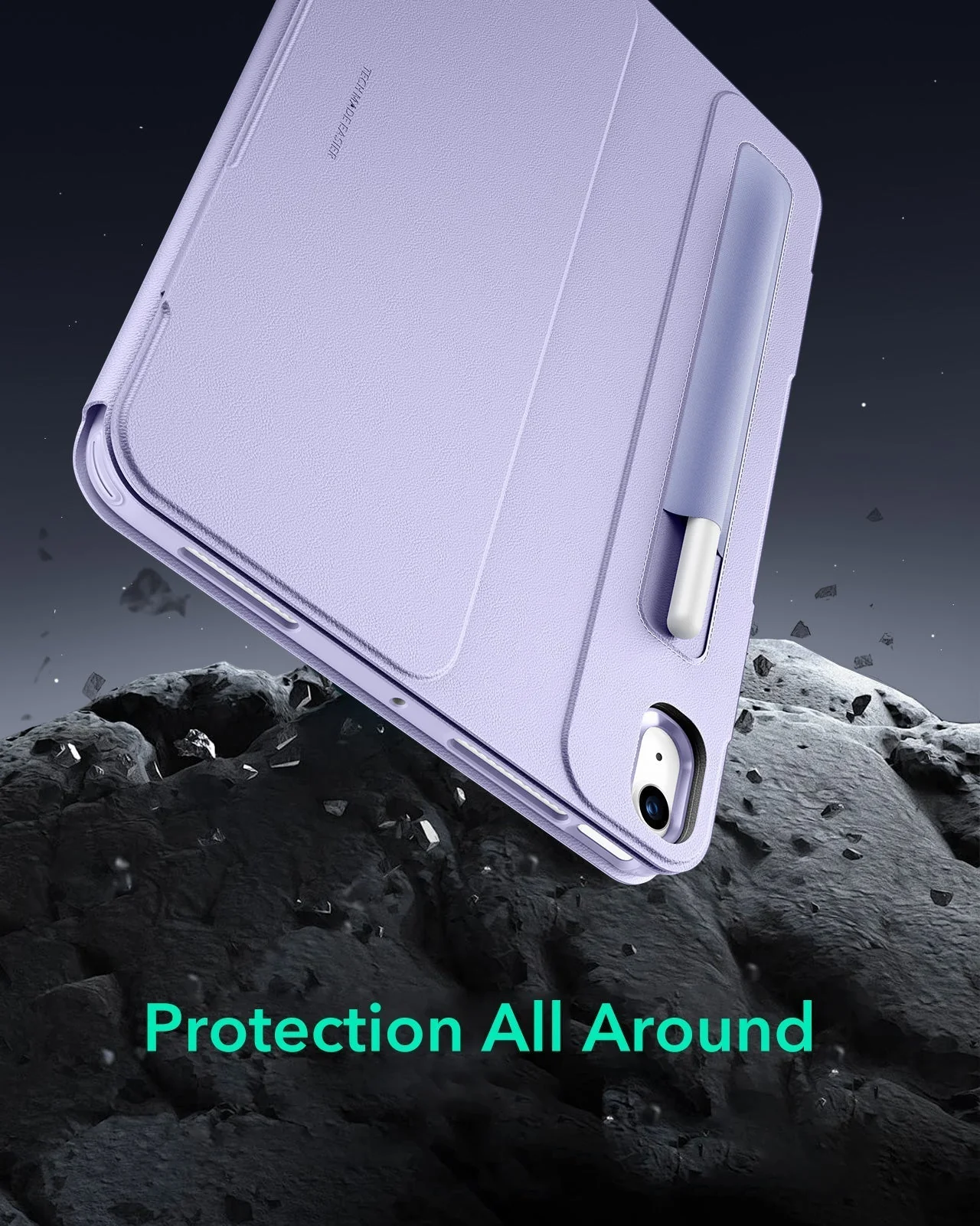iPad Air 11" (M4) 2026 Bundle Shift Magnetic Case & Armorite® Protection - Light Purple - Image 8