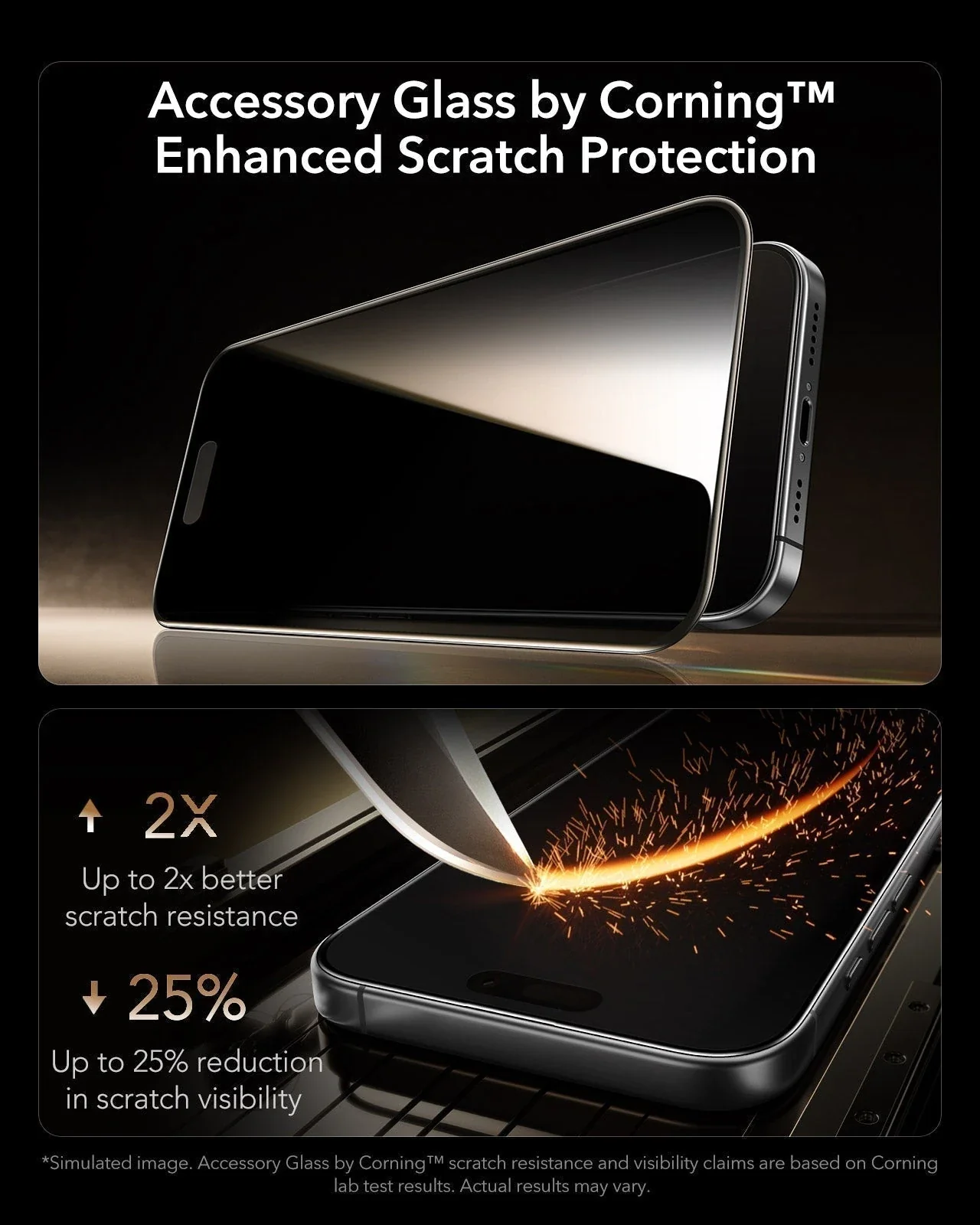iPhone 17 Pro Bundle Cloud Soft Magnetic Case (Stash Stand) and Armorite Pro Privacy Screen Protector - Black - Image 3