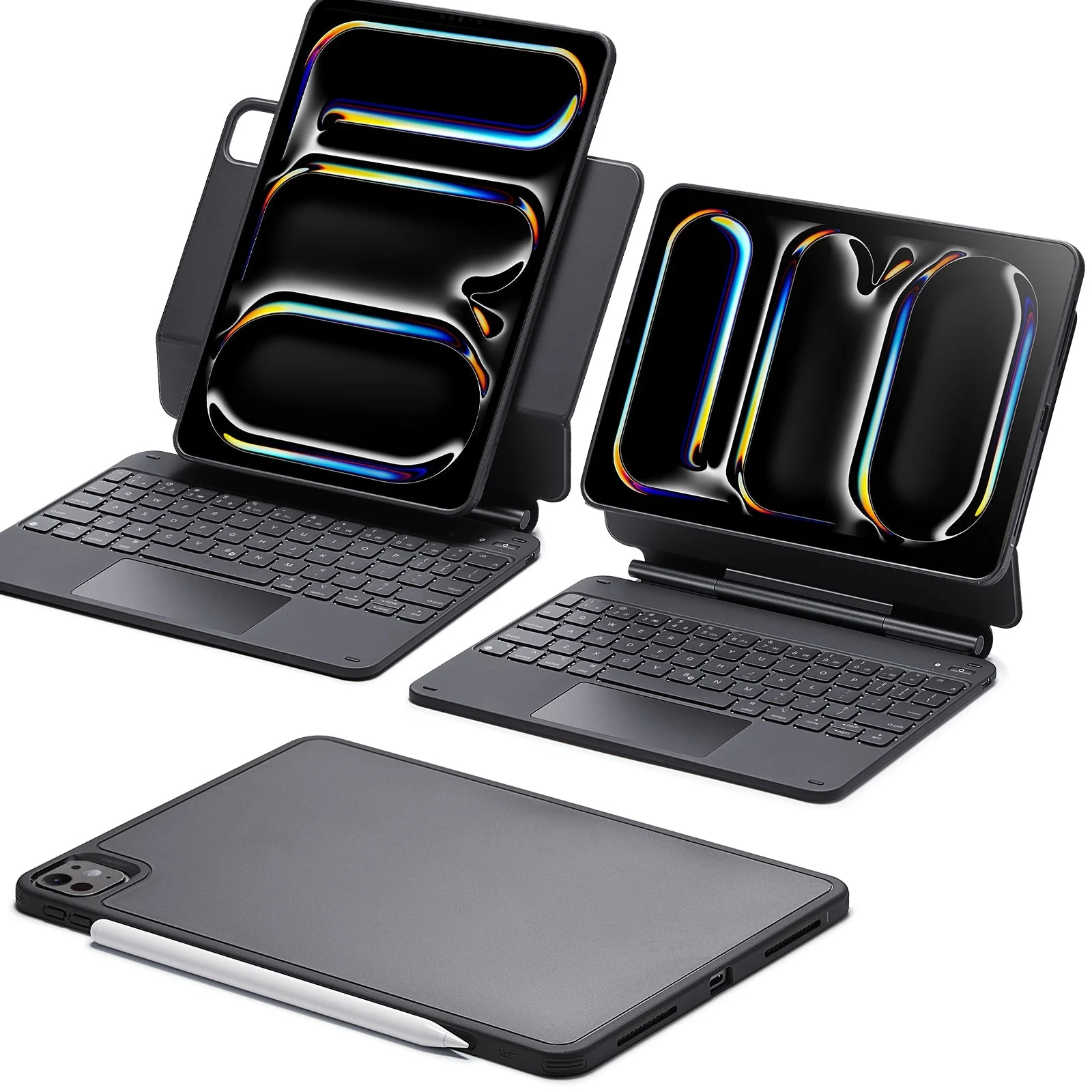iPad Pro 11” (2025) Rebound Magnetic Keyboard Case 360 - US Layout-Black - Image 2