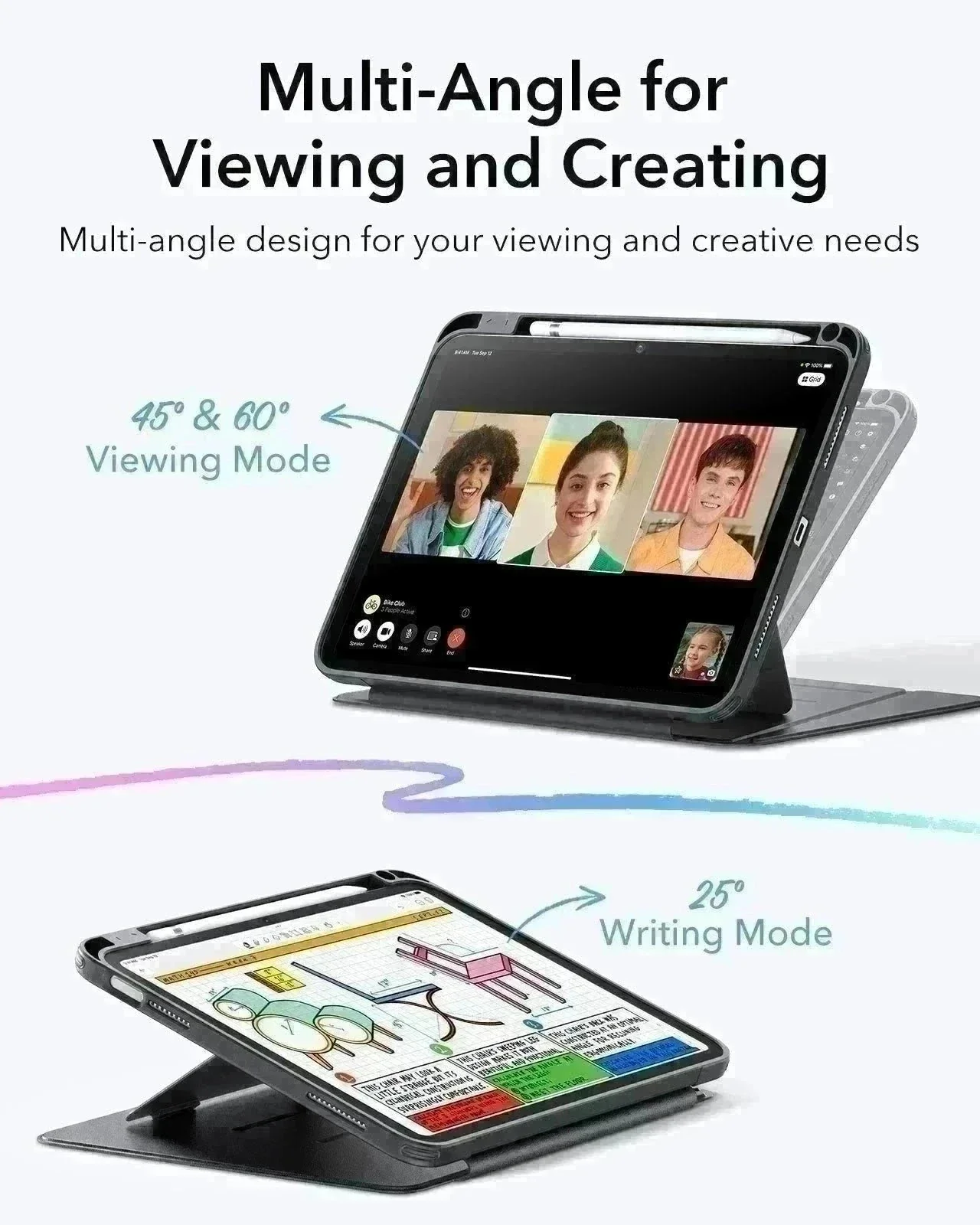 iPad 11" (A16, 2025) Flip Art Bundle - Black - Image 6