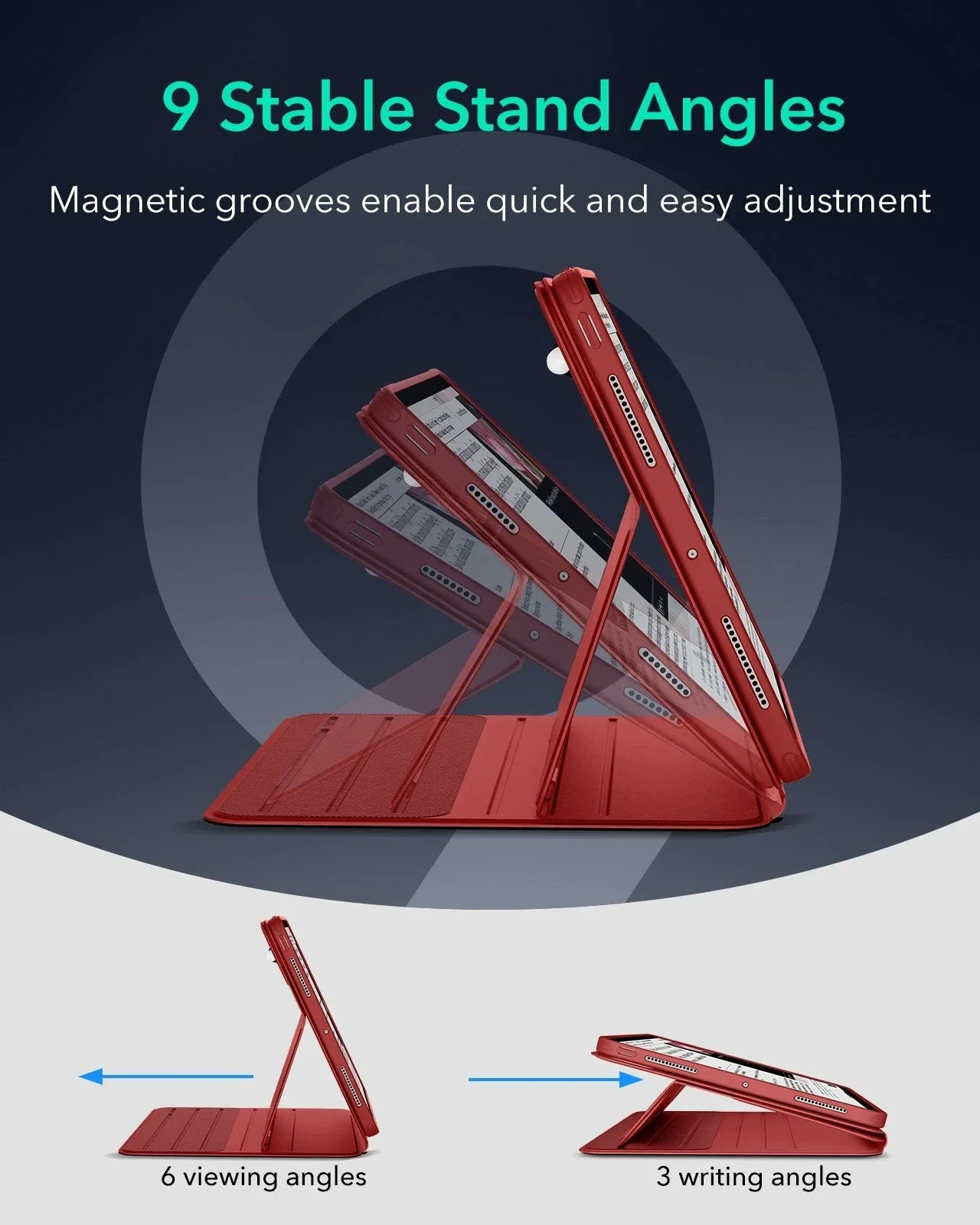 iPad Pro 11ʺ (2025) Shift Magnetic Case - Red - Image 7