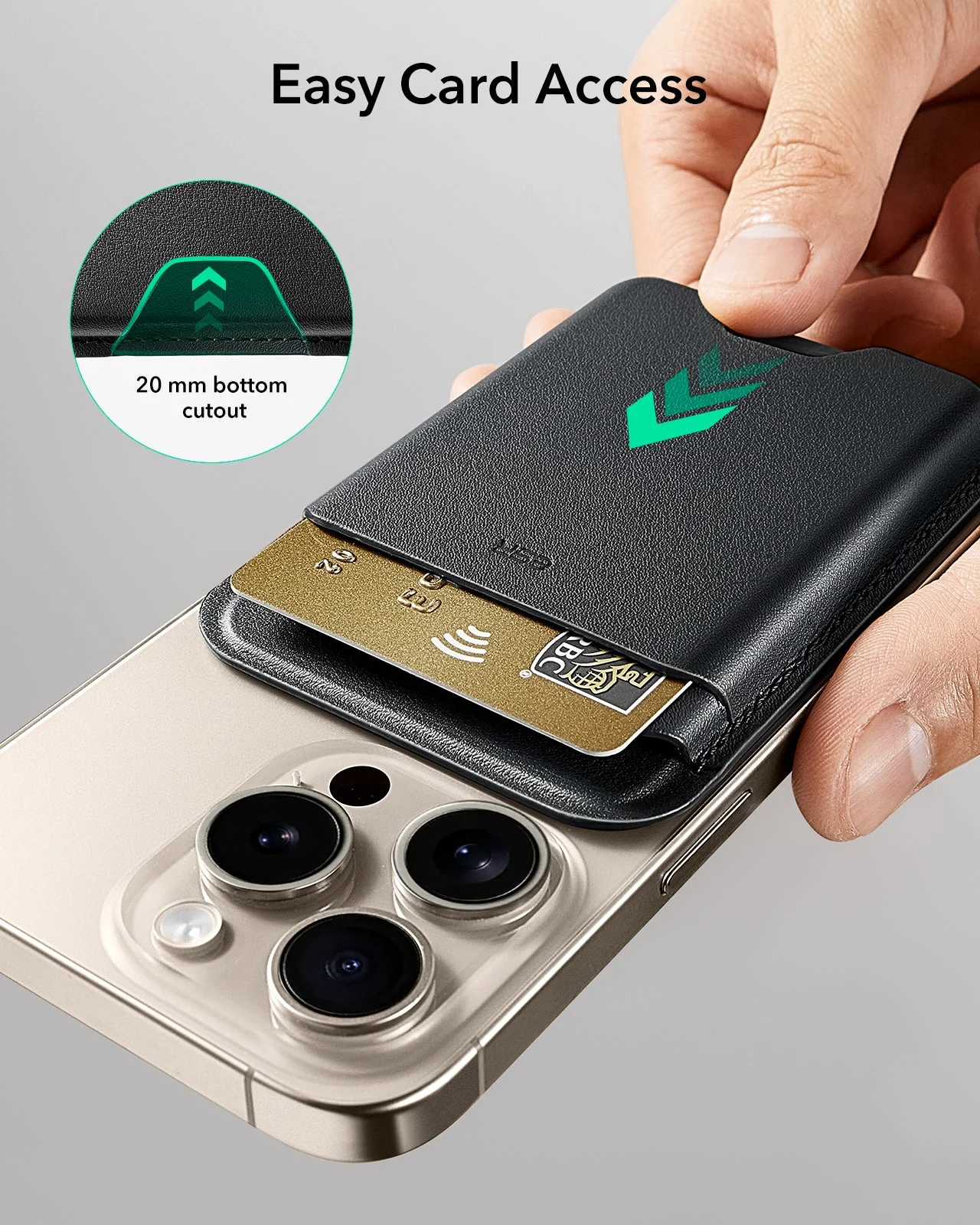 Magnetic Wallet Boost (HaloLock) - Dark Blue - Image 5