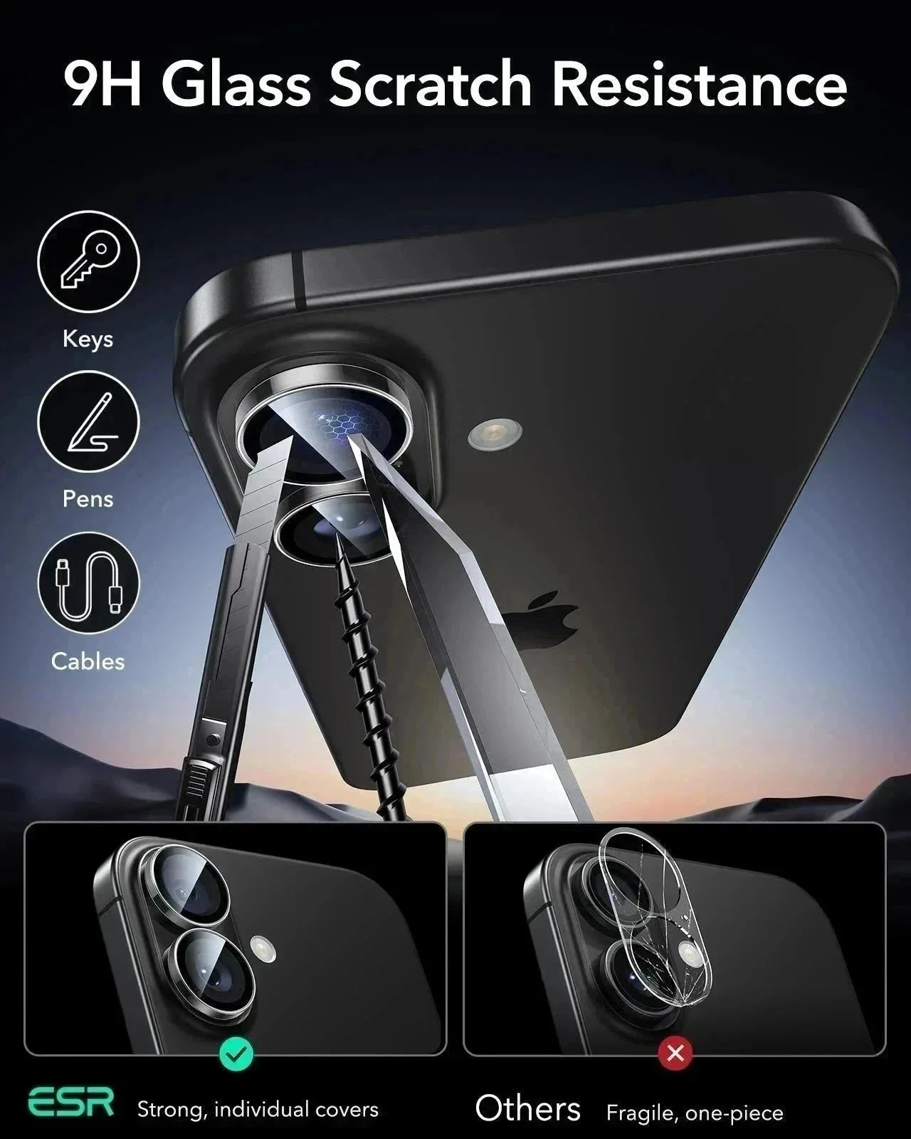 iPhone 17 Cloud Soft Magnetic Case (Camera Control, Stash Stand) Armorite Protection Bundle - Mist Blue - Image 15
