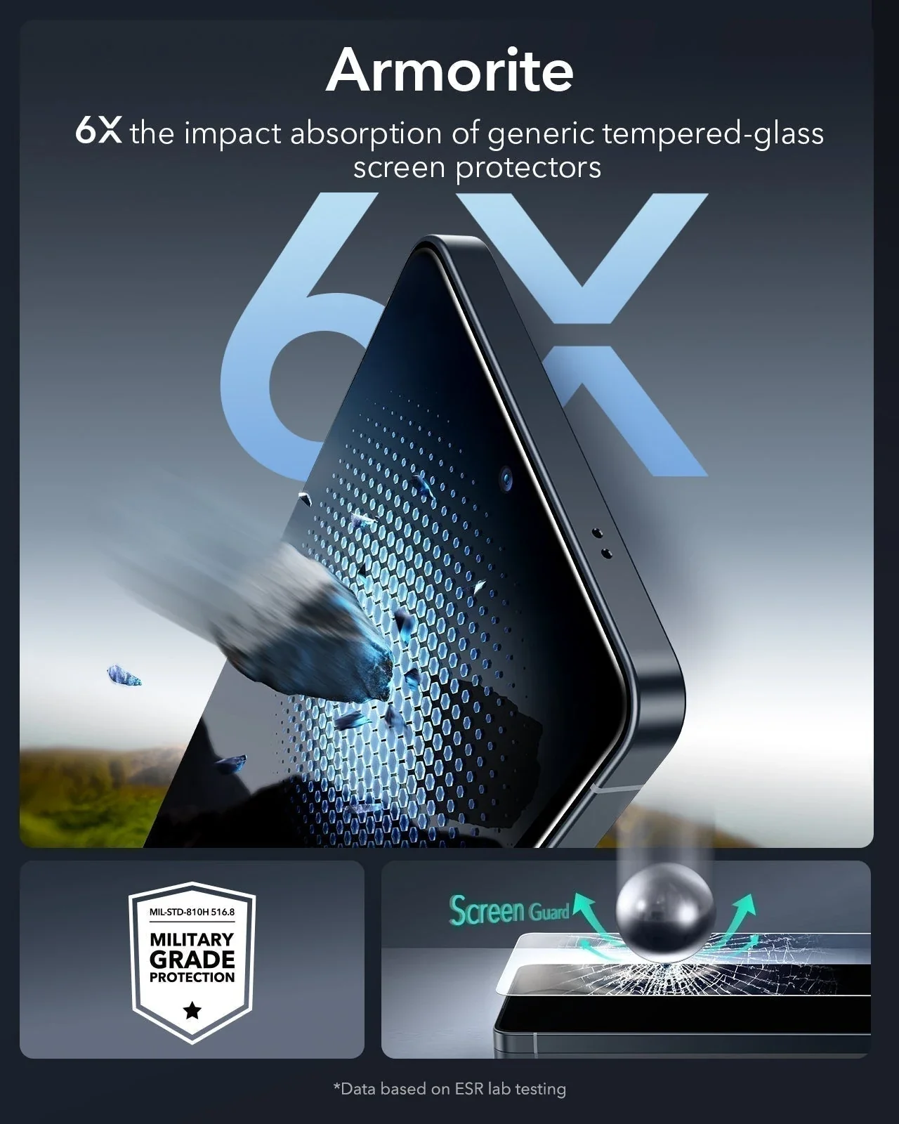 Galaxy S26 Ultra UltraFit Armorite®️ Screen Protector - 3 Pack - Image 4