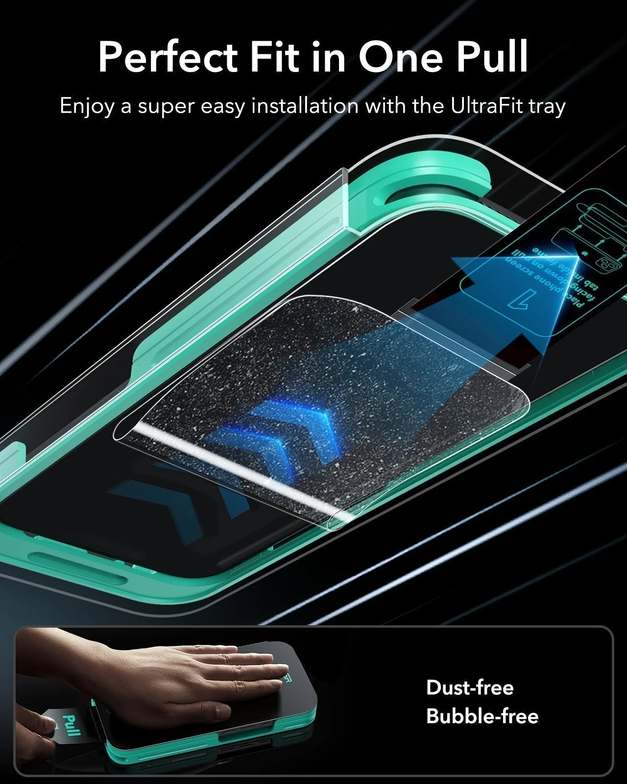 iPhone 17e UltraFit Armorite®️ Screen Protector - 3 Pack - Image 3