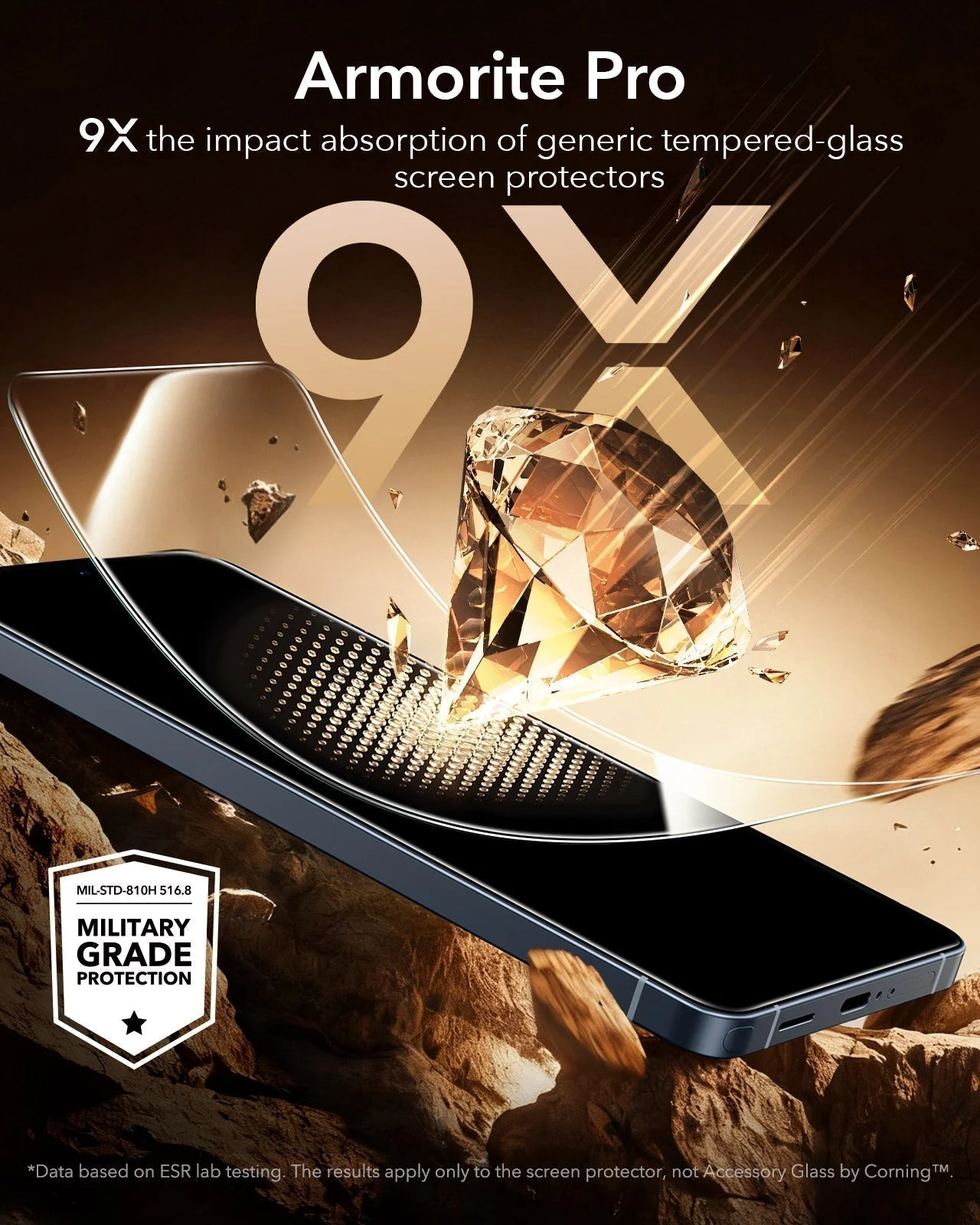Galaxy S26 Ultra UltraFit Armorite® Pro Screen Protector - 3 Pack - Image 4