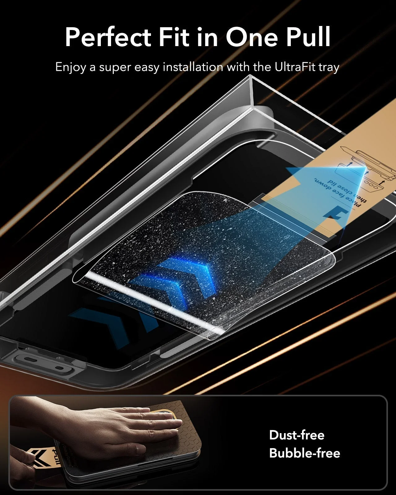 Galaxy S26 Ultra UltraFit Armorite® Pro Screen Protector - 3 Pack - Image 5