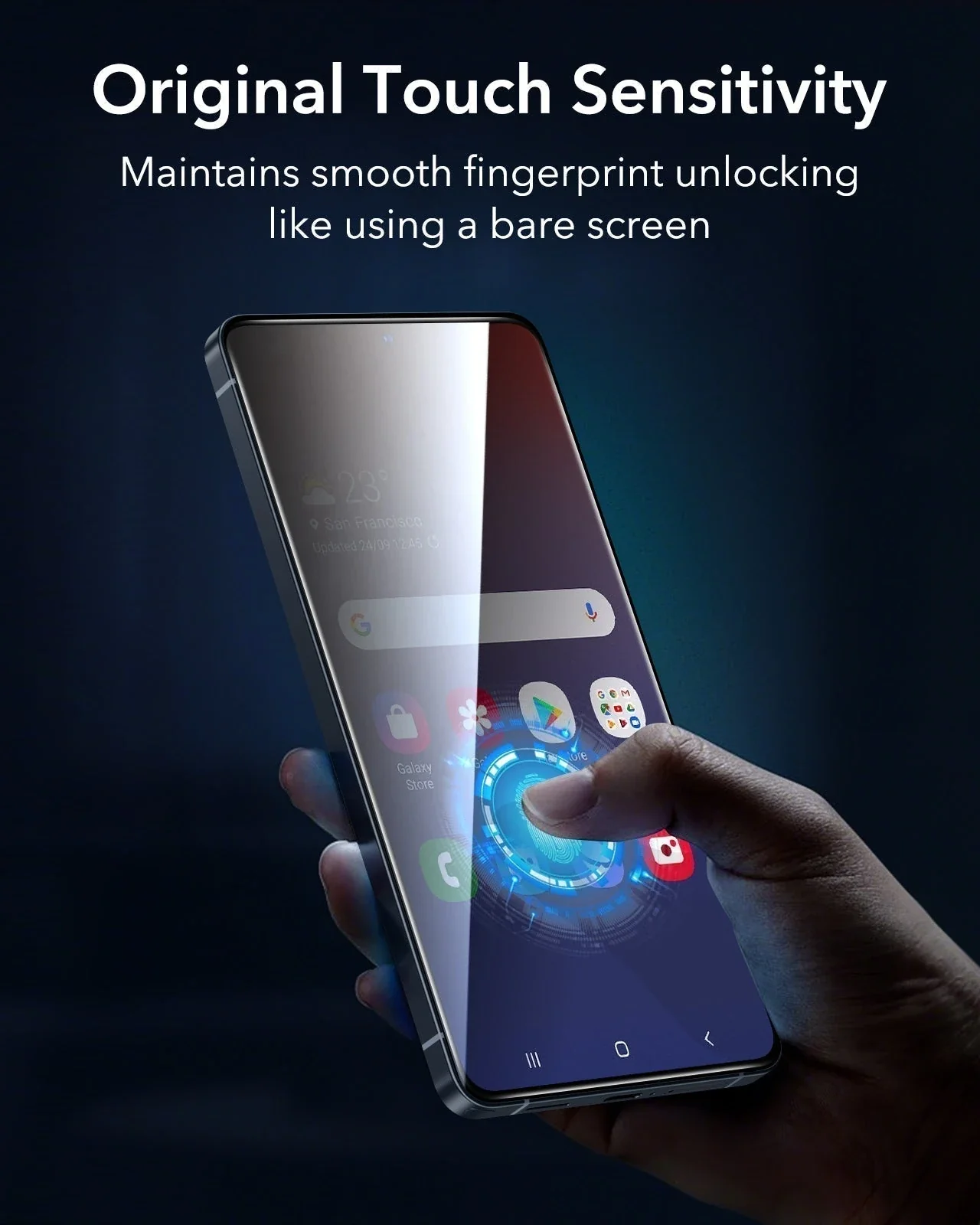 Galaxy S26 Ultra UltraFit Armorite®️ Privacy Screen Protector - 3 Pack - Image 6