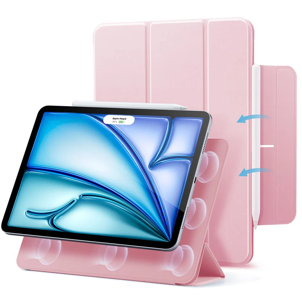 iPad Air 11" (M4) 2026 Rebound Magnetic Case - Pink