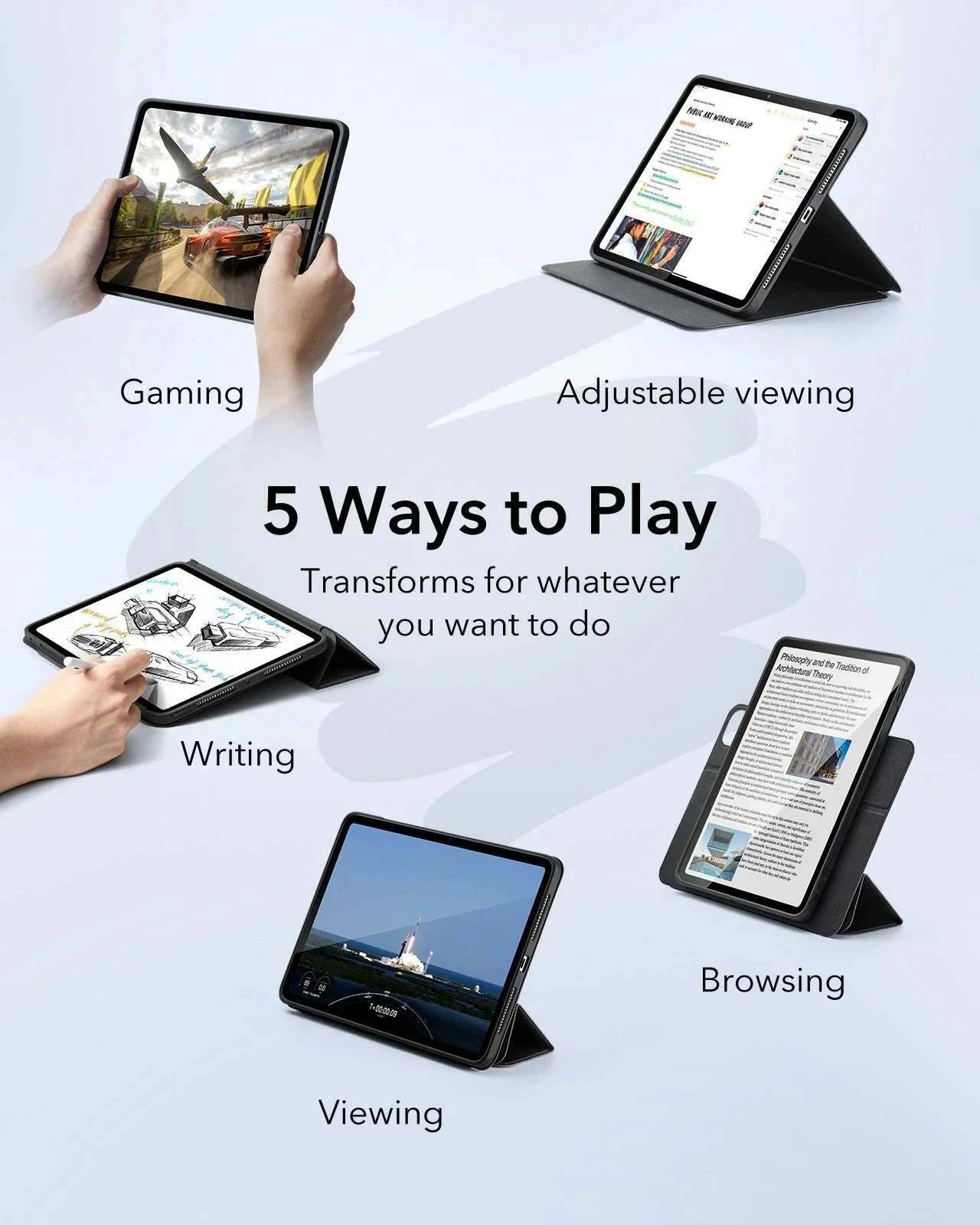 iPad Pro 13ʺ (2025) Rebound Transformation Bundle - Pink - Image 4
