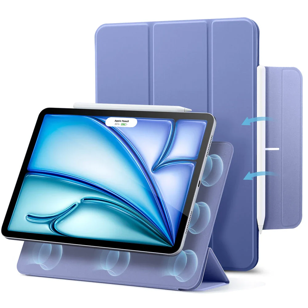 iPad Air 11" (M4) 2026 Rebound Magnetic Case - Purple