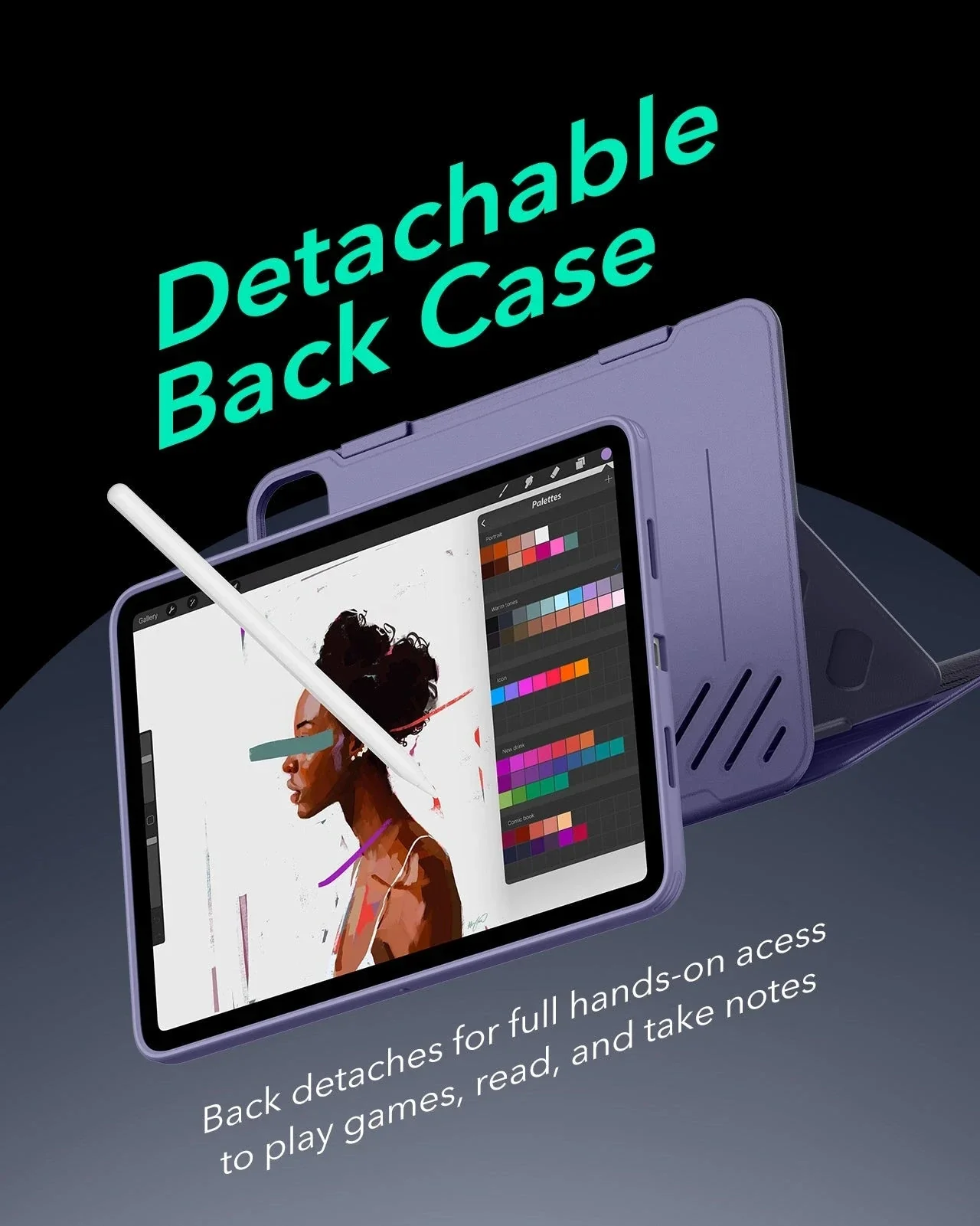 iPad Pro 11ʺ (2025) Shift Magnetic Case - Purple - Image 6