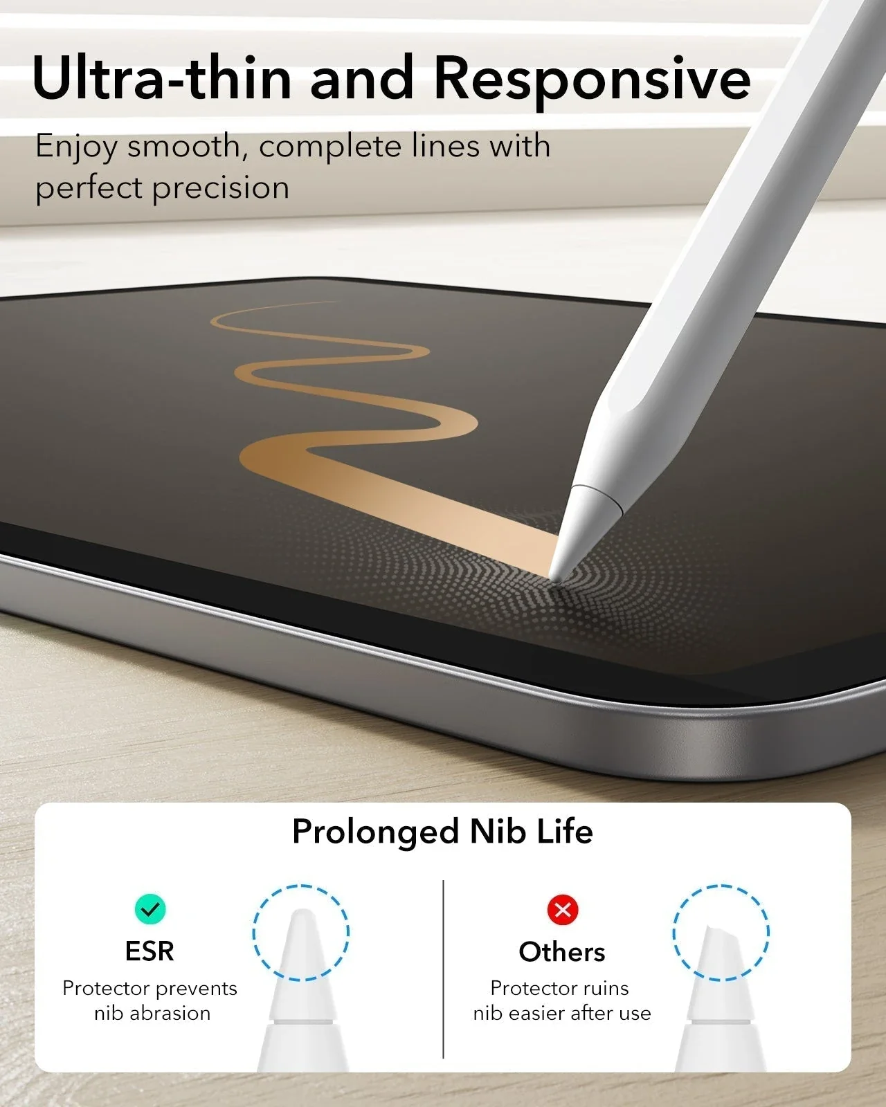 iPad Air 13" (M4) 2026 Paper-Feel Magnetic Screen Protector - 1 Pack - Image 9