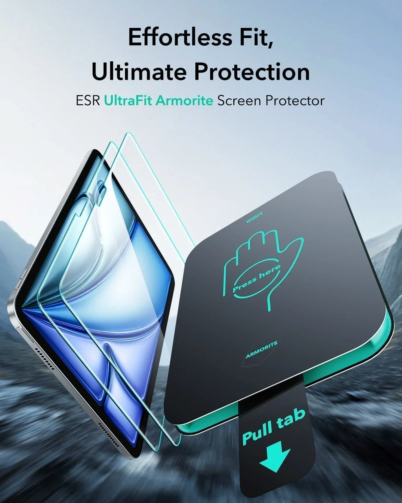 iPad Air 11" (M4) 2026 Bundle Shift Magnetic Case & Armorite® Protection - Navy Blue - Image 9