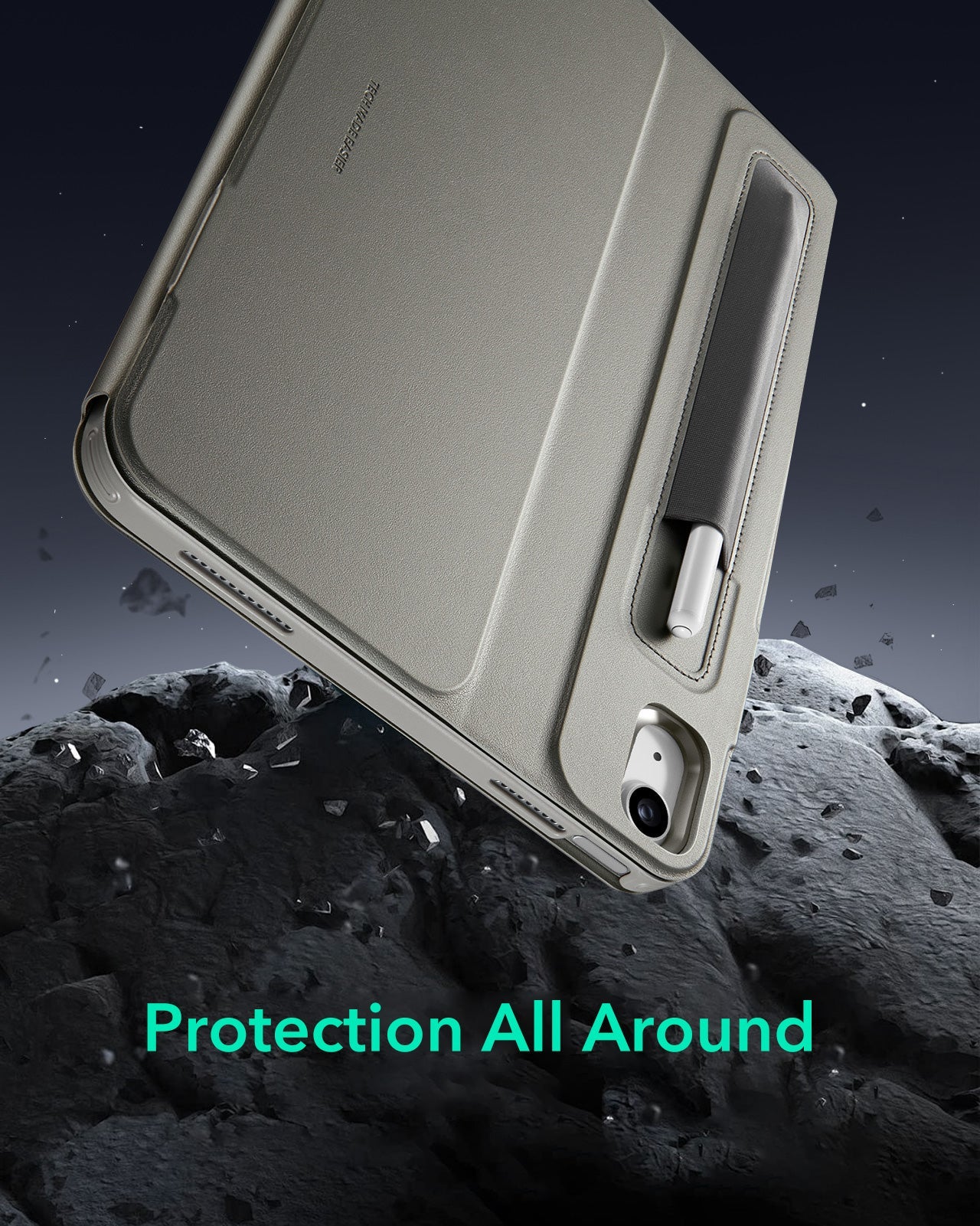 iPad 11" (A18) 2026 Shift Magnetic Case - Titanium - Image 8