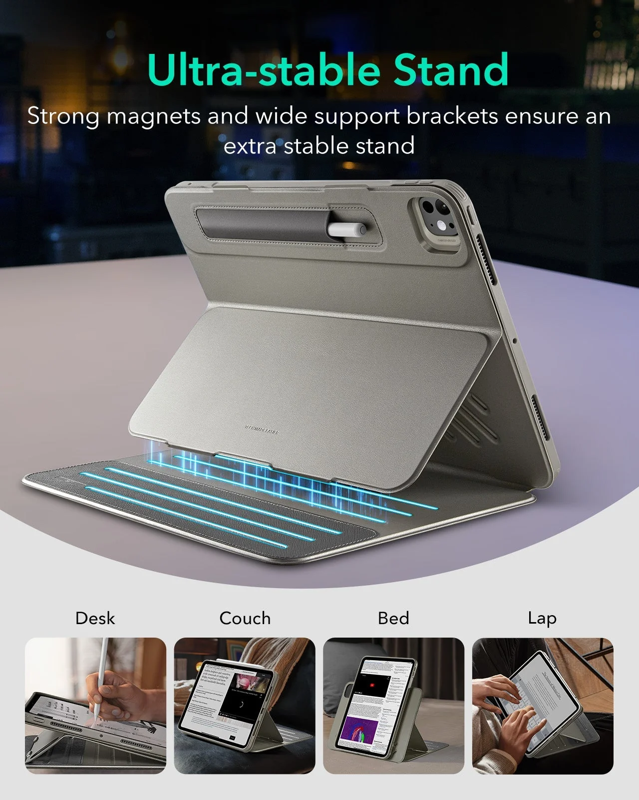 iPad Pro 13ʺ (2025) Shift Magnetic Case - Titanium - Image 4