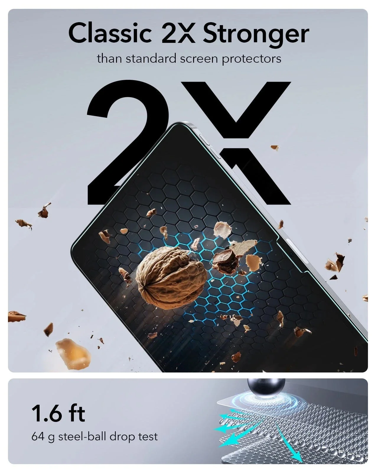 iPad Pro 13" (2024) UltraFit Classic Screen Protector – 2 Pack - Image 5