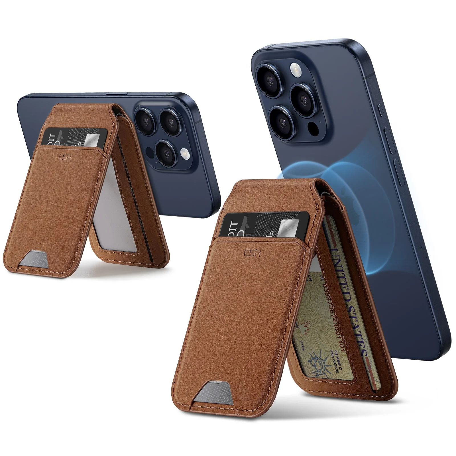 Special Offer-Vegan Leather Wallet Stand (HaloLock) - Image 5