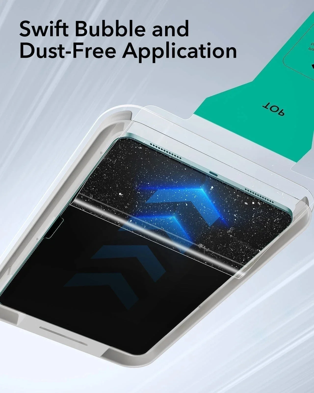 iPad Air 11" (M4) 2026 Bundle Rebound Magnetic Keyboard Case 360, Armorite & Paper-Feel Screen Protectors-US-Layout-Blue - Image 4